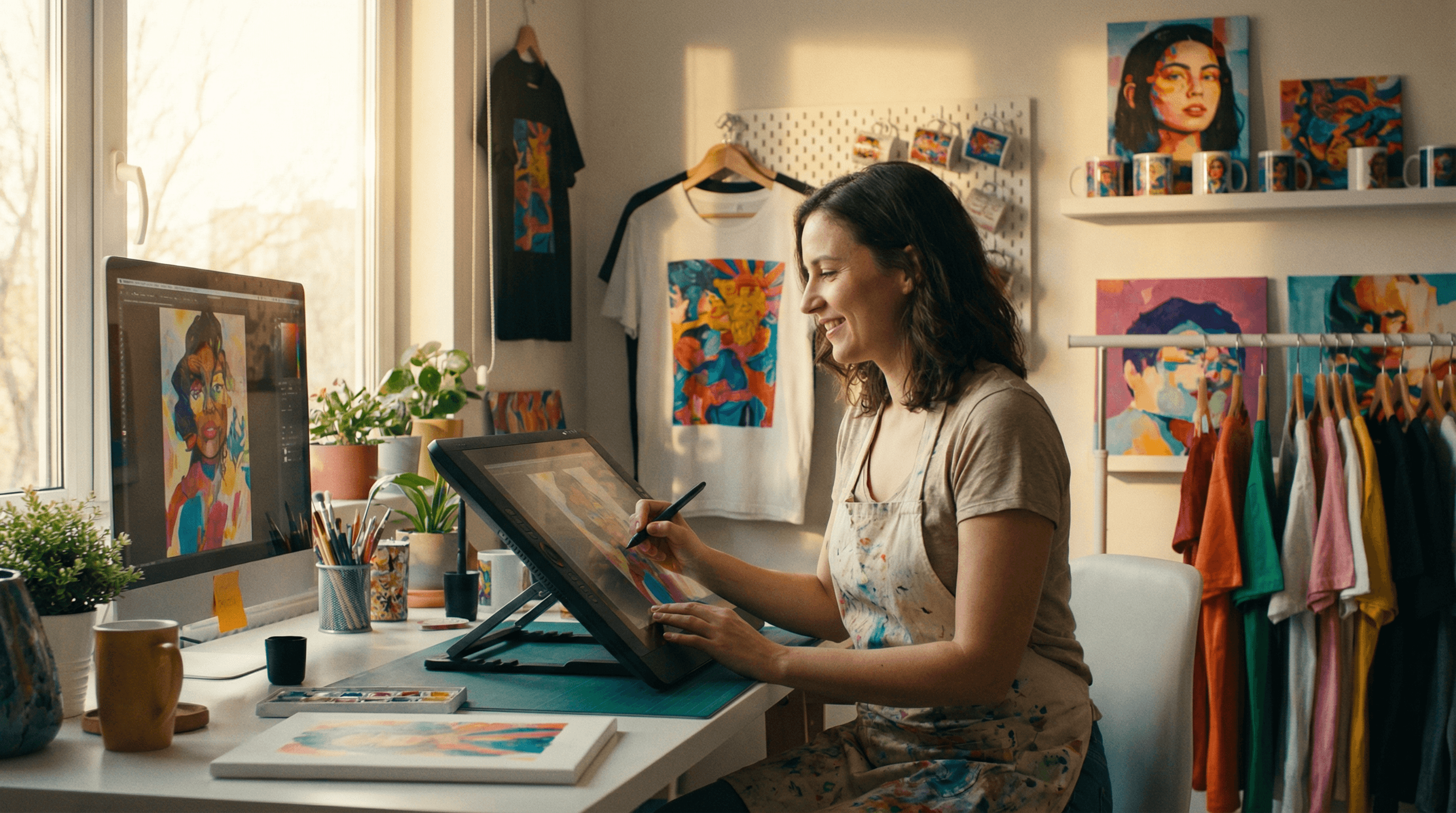 Artist Passive Income: The Complete Guide to Monetizing Your Art with POD and Original Works blog post
