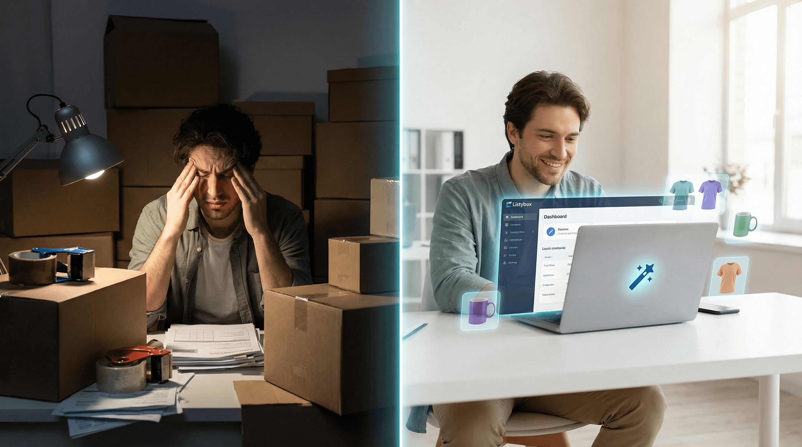 Stockless Ecommerce: Why Automated POD Beats Dropshipping in 2026 blog post
