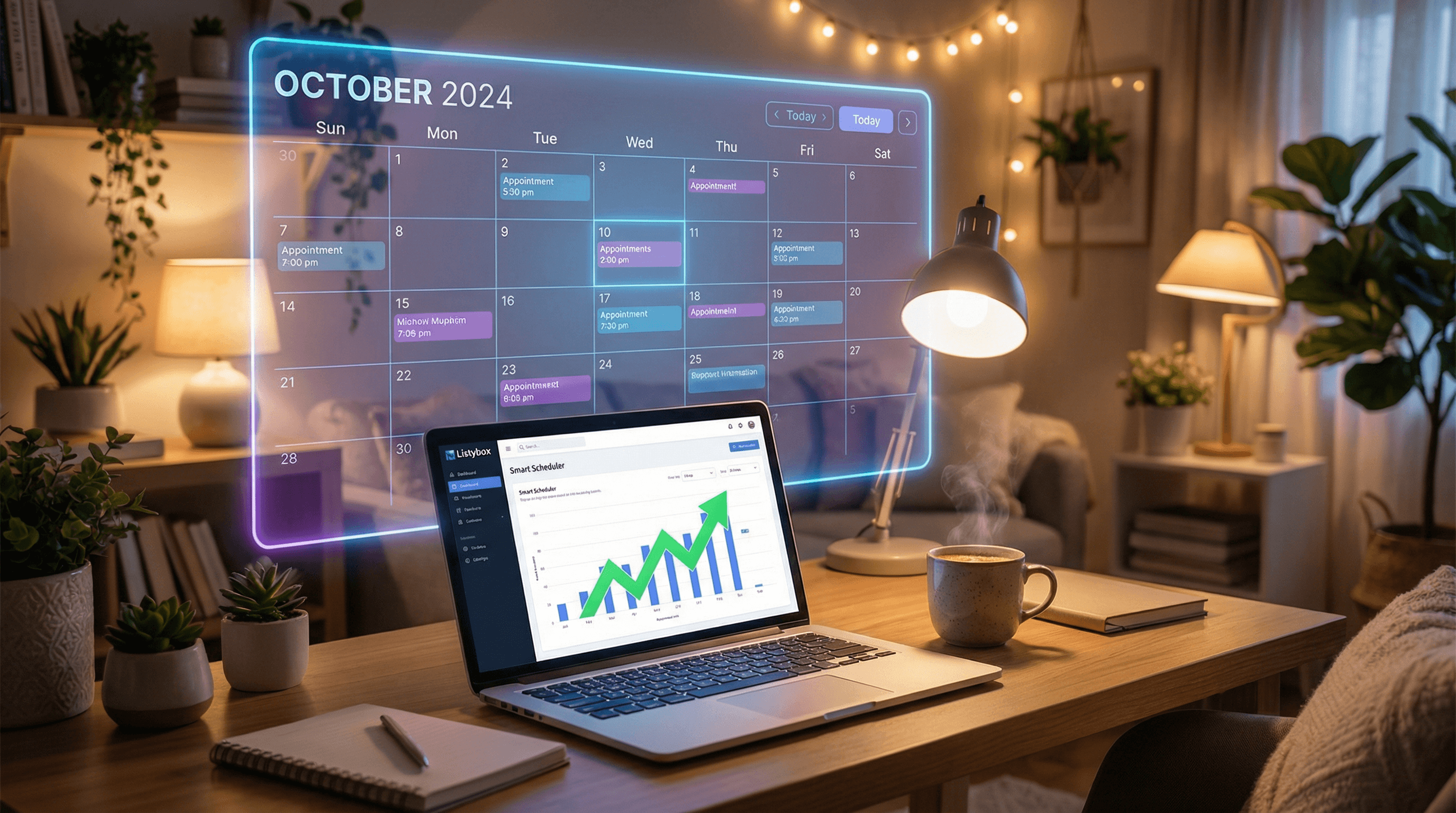 Cover for The Ultimate Smart Scheduler Guide: Hack the Etsy Algorithm with Consistency