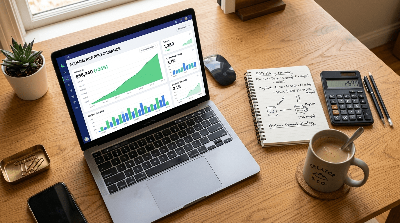 Etsy Pricing Strategy for POD Profit in 2026: The Formula That Actually Works blog post