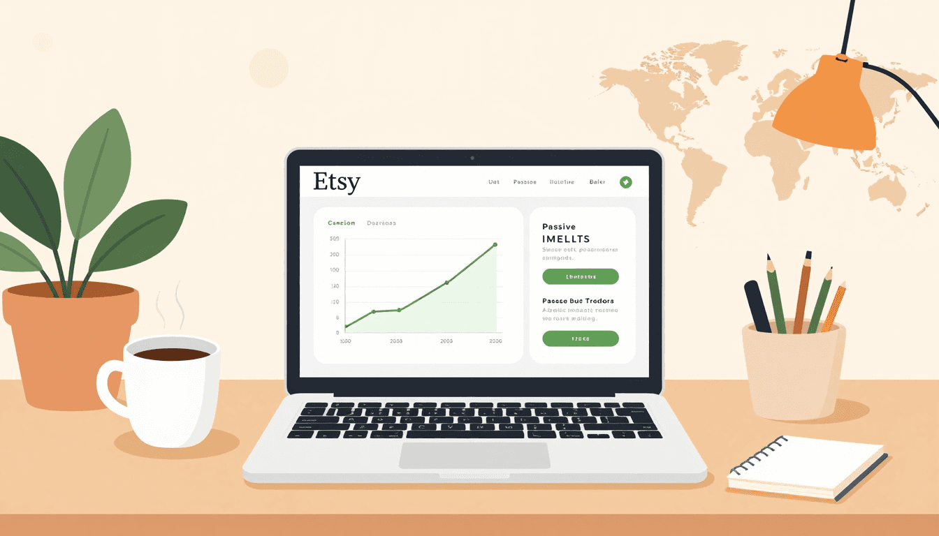 Cover for How to Make Money Online in 2026: The Realistic Path to Passive Income with Etsy Print on Demand