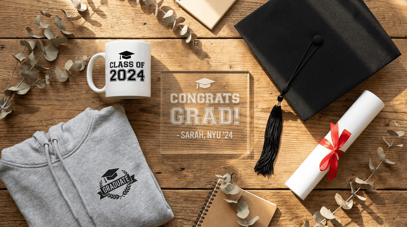 Cover for The Complete Guide to Print on Demand Graduation Gifts for Etsy in 2026