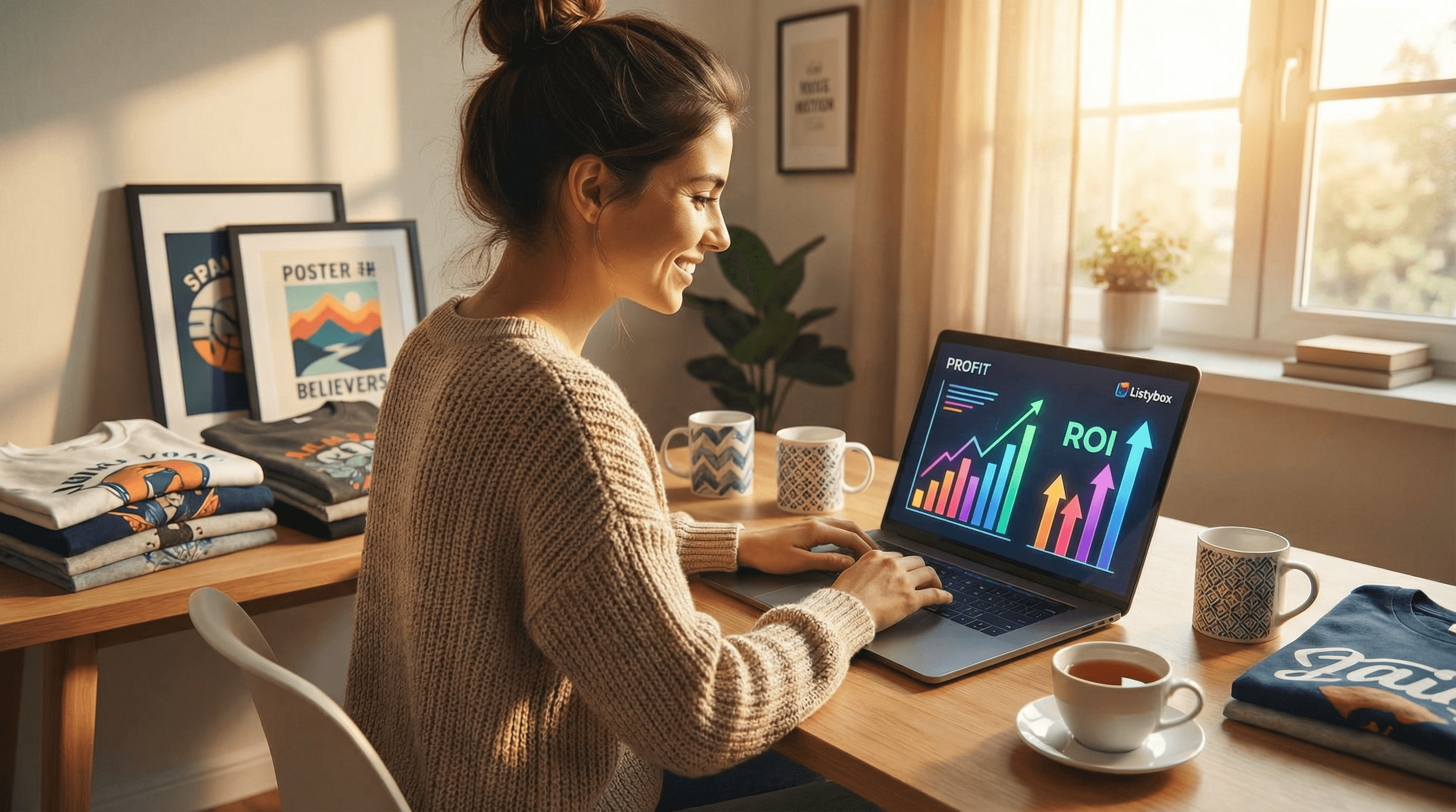 Cover for Listybox ROI Calculator: The Complete Investment Analysis for Etsy POD Sellers