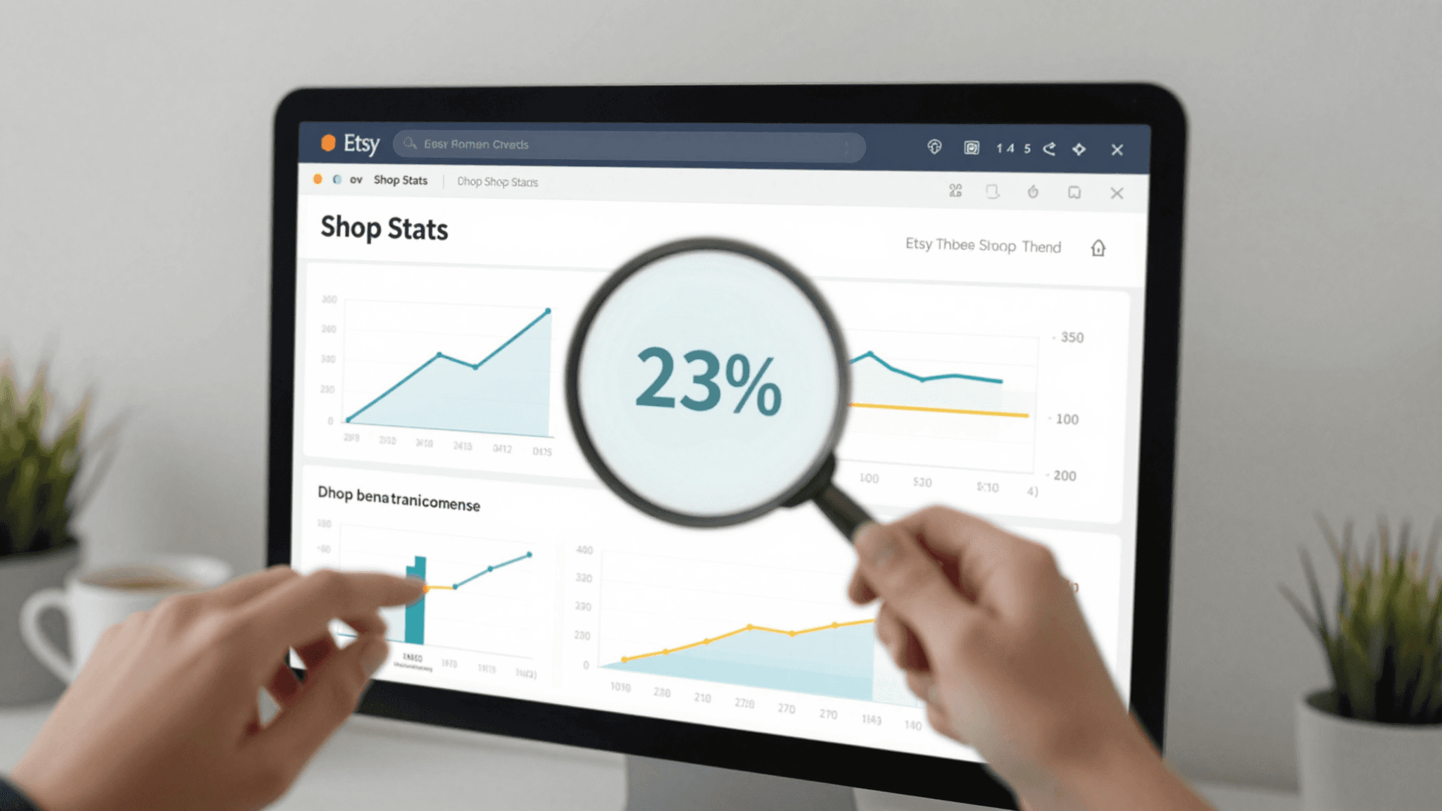 Etsy Shop Stats: Your Data-Driven Path to Print on Demand Success blog post
