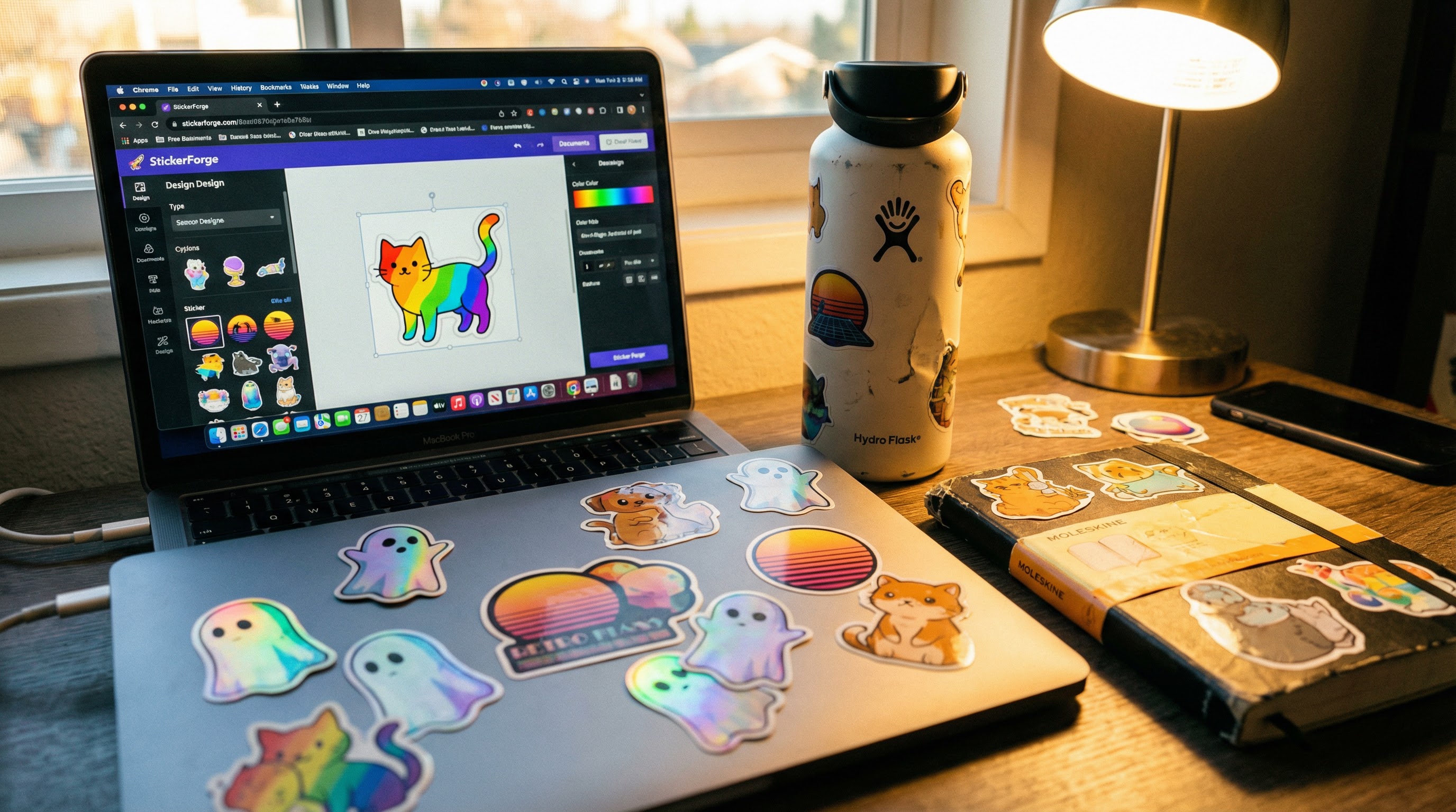 Cover for Sticker Design for POD: The Ultimate Guide to Sales & Automation
