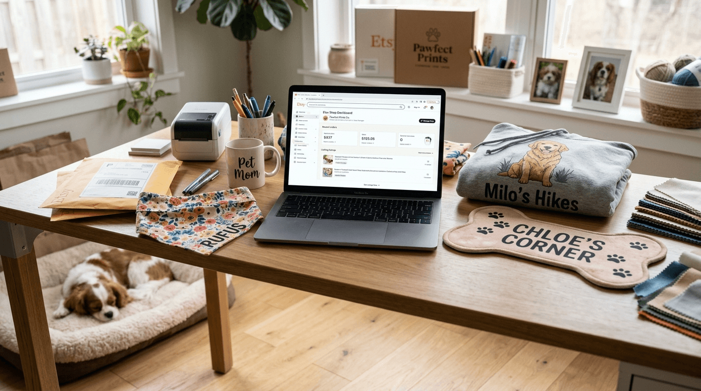 Print on Demand Pet Products on Etsy: The 2026 Profit Guide blog post