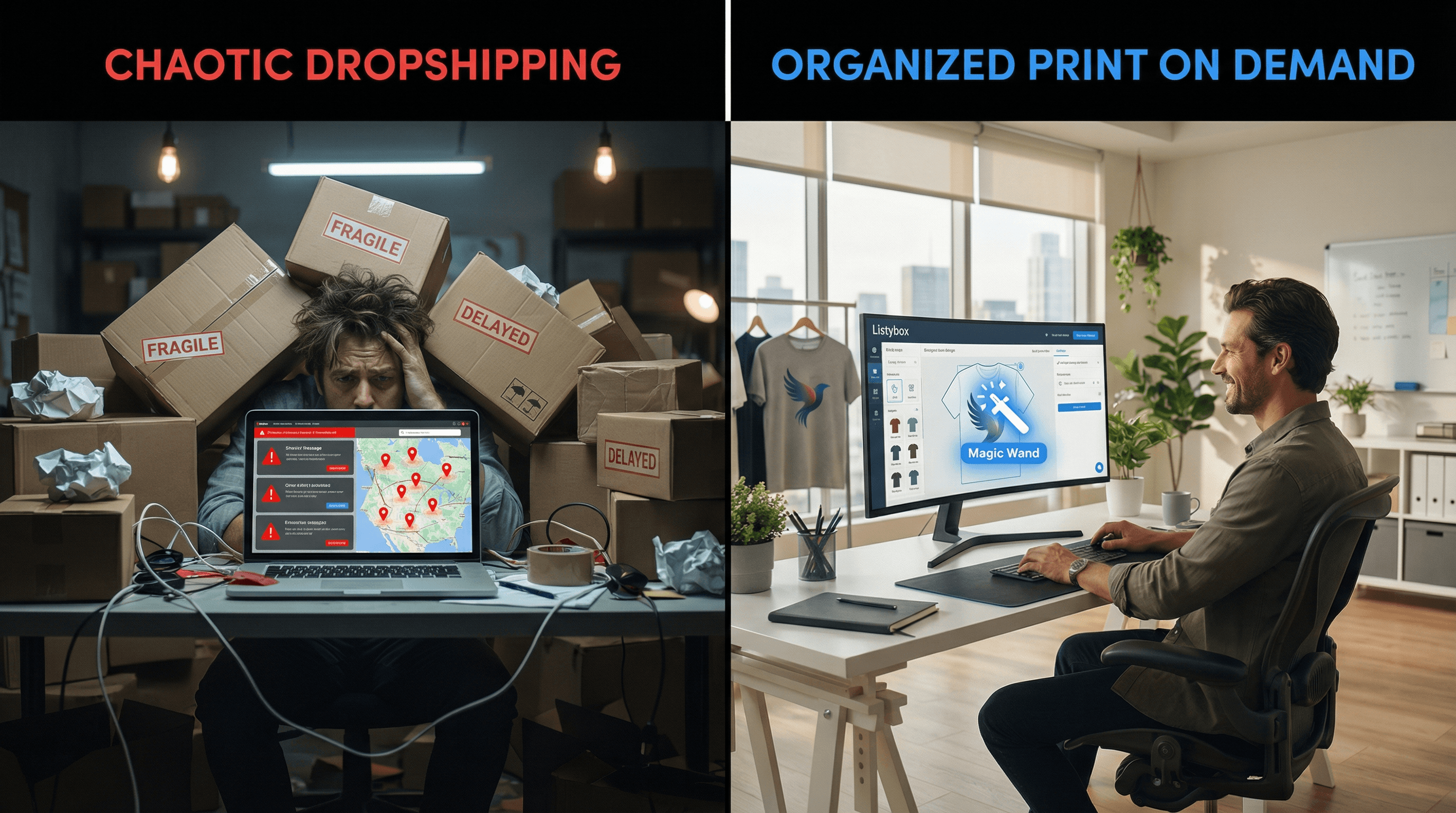 What is Dropshipping vs. POD: The Ultimate Comparison for Etsy Sellers blog post
