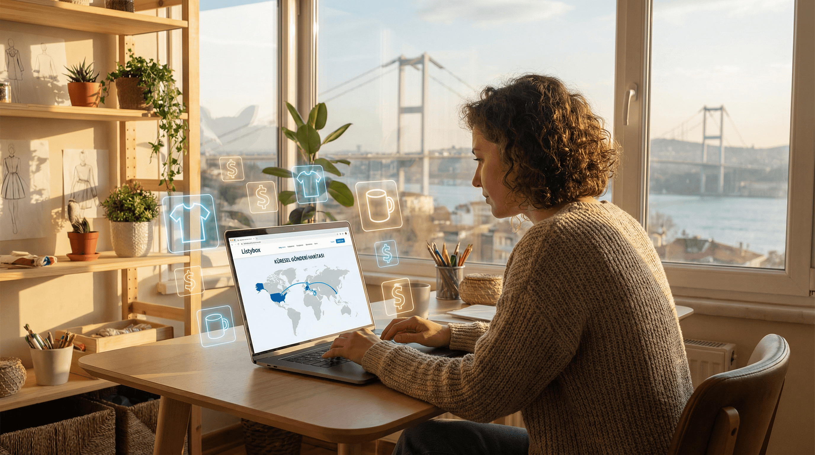 The Ultimate Guide for Etsy Sellers in Türkiye: Earning Dollars from Home blog post