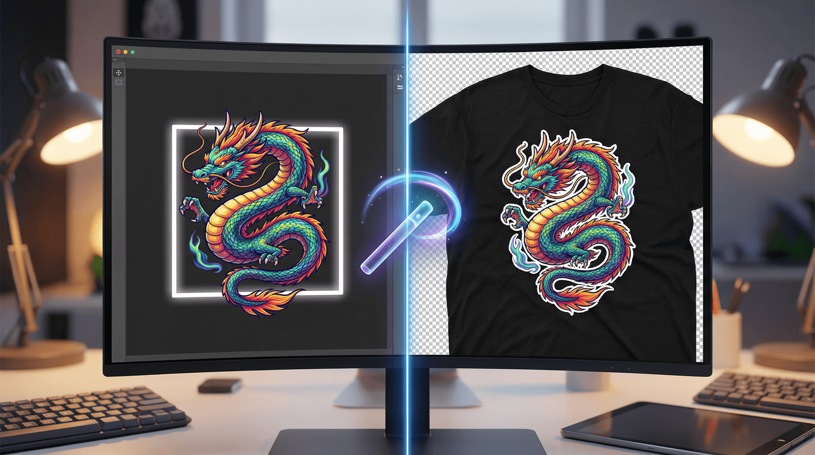 AI Background Removal: The Secret to Professional Print-on-Demand Designs blog post