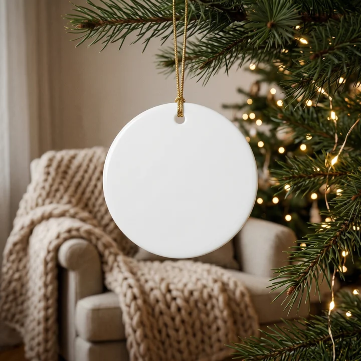 Ceramic Decoration Ornament - 2.8'