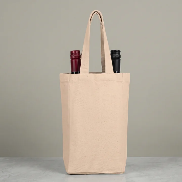 Custom Double Wine Tote Bag