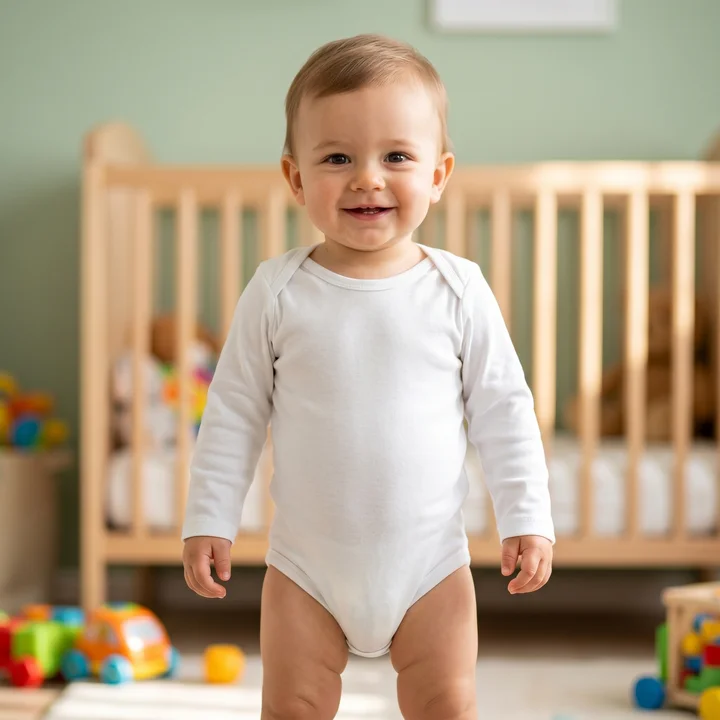 Infant Long Sleeve Bodysuit - Rabbit Skins 4411