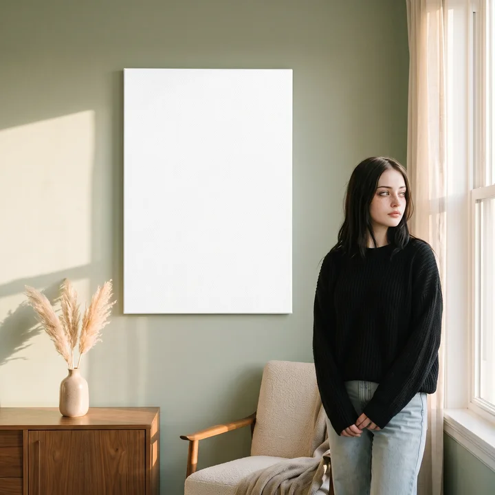 Matte Canvas, Stretched, 1.25" (Vertical)