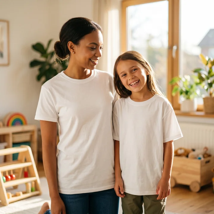 Unisex Heavy Cotton Tee and Kids Heavy Cotton™ Tee - Gildan 5000-Gildan 5000B
