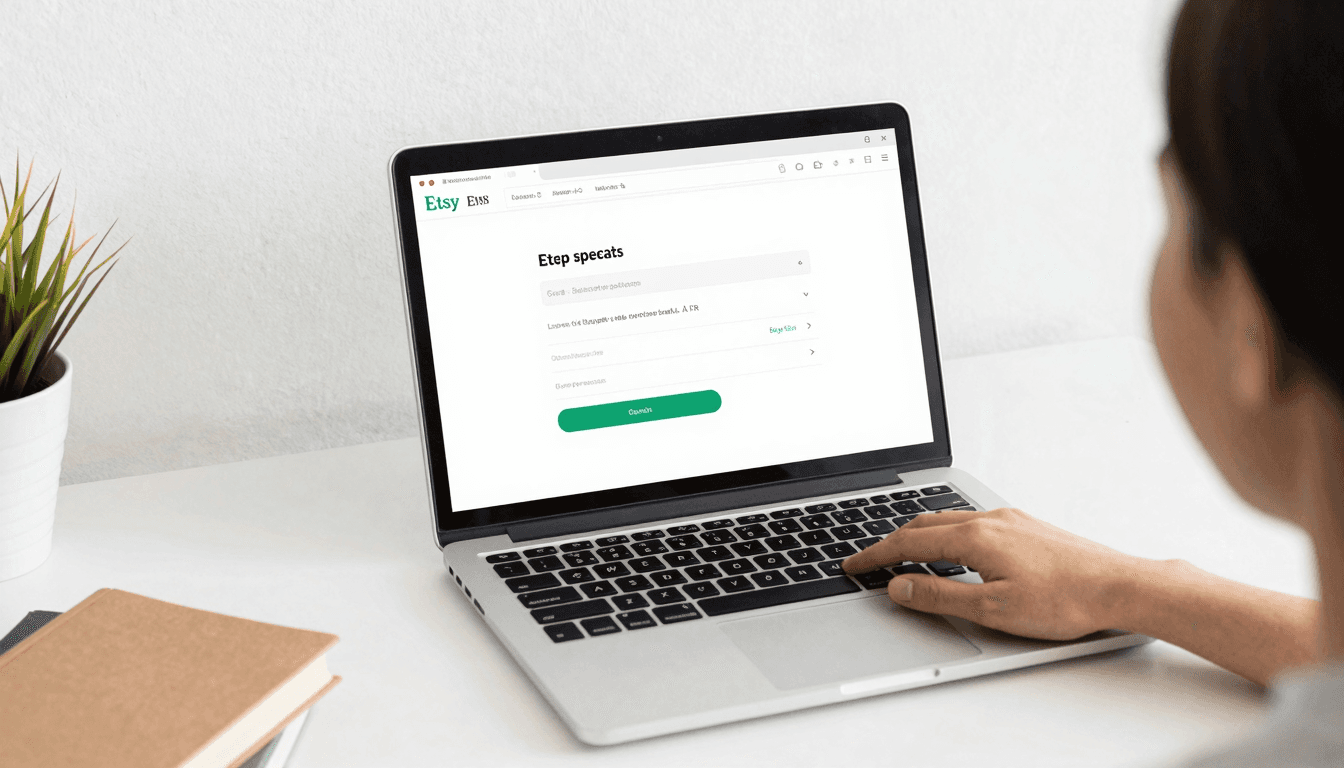 Relaxed Etsy POD seller with automated system
