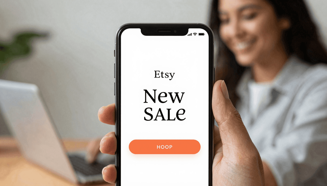 Passive income notification on phone while relaxing