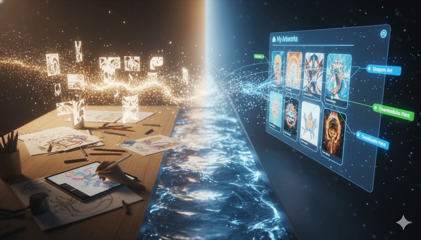 My Artworks: Your Design Command Center
